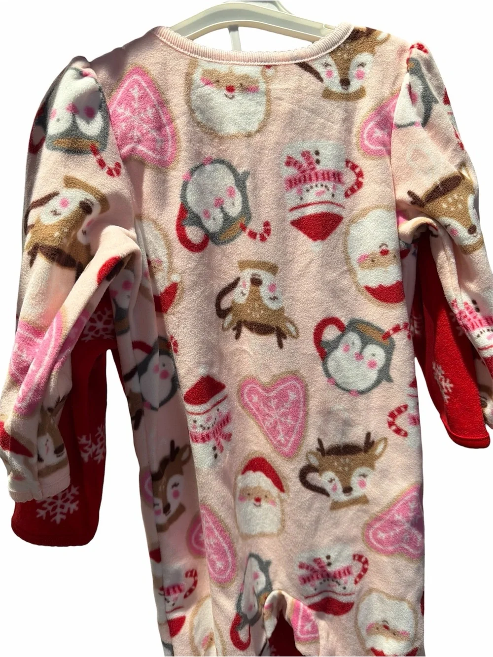 Carter's Fleece Holiday Reindeer Footies